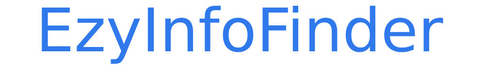 EzyInfoFinder